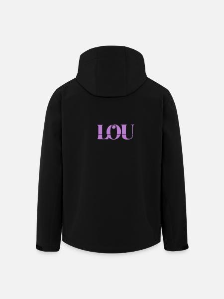 Lou - Veste softshell homme en polyester recyclé Stanley/Stella - noir