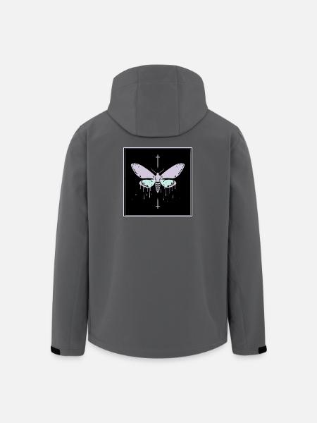 Ätherisches Flüstern in Minze und Lavendel - Recycelte Männer Softshell-Jacke von Stanley/Stella - Schwarz