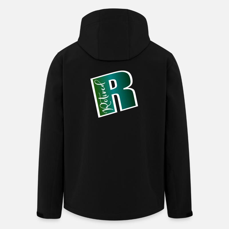 ABSCHIEDSJOB - RUHESTAND IM RUHESTAND - Recycelte Männer Softshell-Jacke von Stanley/Stella - Schwarz