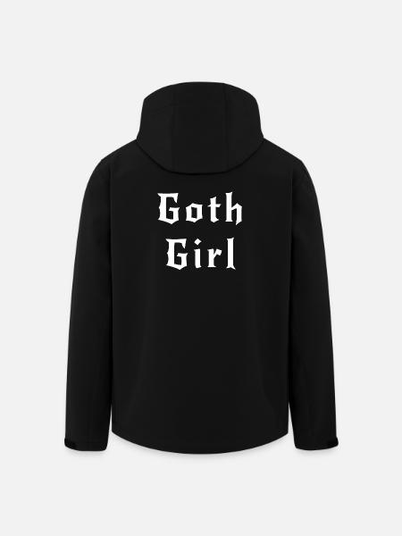 Gothic-Mädchen, Geschenk für Gothic-Mädchen oder -Frau - Recycelte Männer Softshell-Jacke von Stanley/Stella - Schwarz