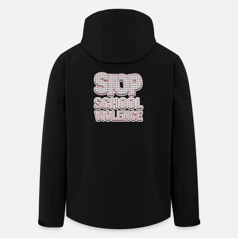 Ausdruck des schulischen Widerstands - Recycelte Männer Softshell-Jacke von Stanley/Stella - Schwarz