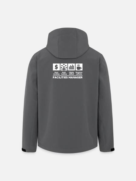 Job Projektmanager Karriere Manager Statement - Recycelte Männer Softshell-Jacke von Stanley/Stella - Schwarz