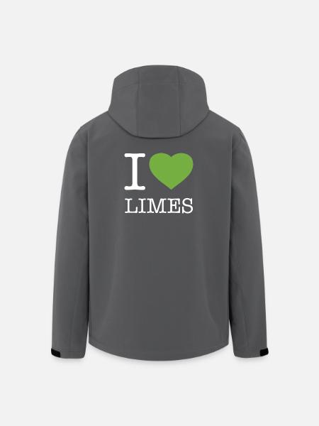 J’ADORE LES CITRONS VERTS - Veste softshell homme en polyester recyclé Stanley/Stella - noir