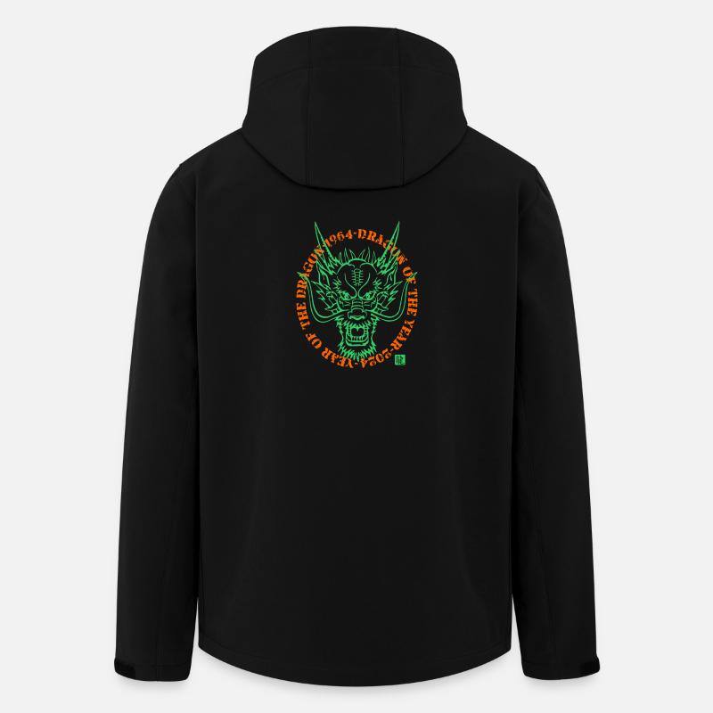 Geburtstag 2024 - Recycelte Männer Softshell-Jacke von Stanley/Stella - Schwarz