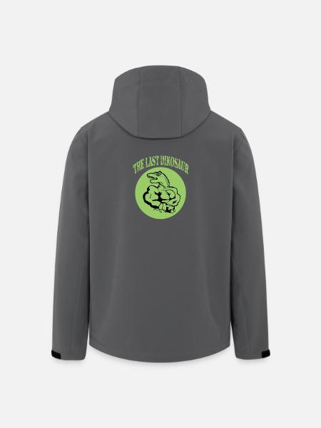 Der letzte Dinosaurier - Recycelte Männer Softshell-Jacke von Stanley/Stella - Schwarz