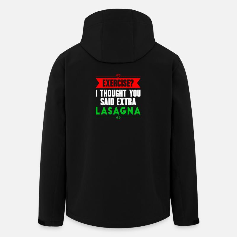 Faire de l'exercice ? Lasagne - Veste softshell homme en polyester recyclé Stanley/Stella - noir