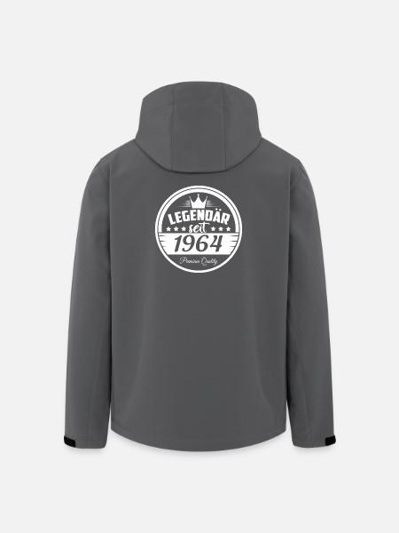 Legendär seit 1964 - Recycelte Männer Softshell-Jacke von Stanley/Stella - Schwarz