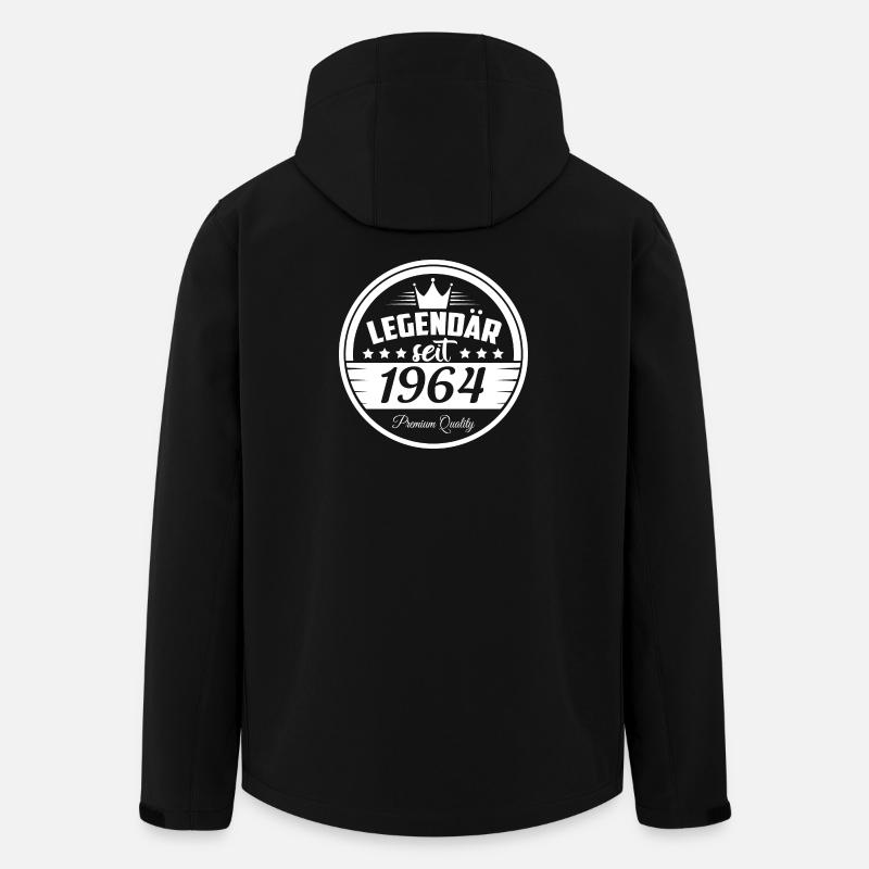 Legendär seit 1964 - Recycelte Männer Softshell-Jacke von Stanley/Stella - Schwarz