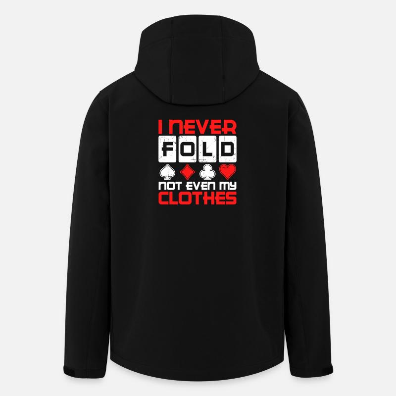 Gewinnen Casino Profispieler Statement Poker - Recycelte Männer Softshell-Jacke von Stanley/Stella - Schwarz