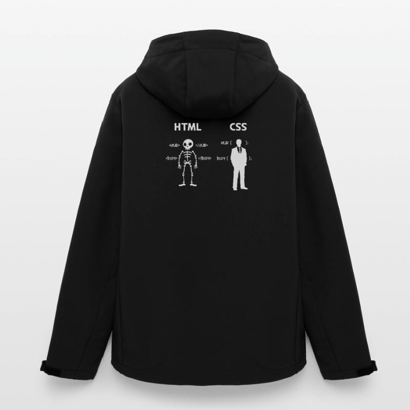Code Css C++ Php Java Développeur Code Scripting Veste softshell homme en polyester recyclé Stanley/Stella