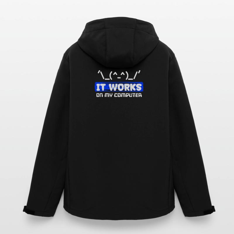 Debug Statement Bugfixing Skripting Code Developer Recycelte Männer Softshell-Jacke von Stanley/Stella