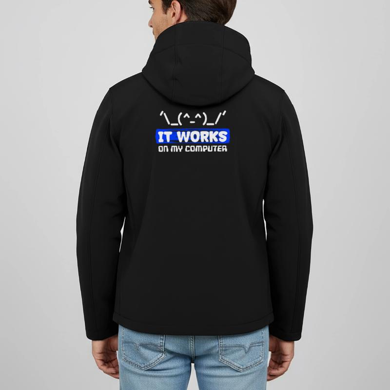 Debug Statement Bugfixing Skripting Code Developer Recycelte Männer Softshell-Jacke von Stanley/Stella