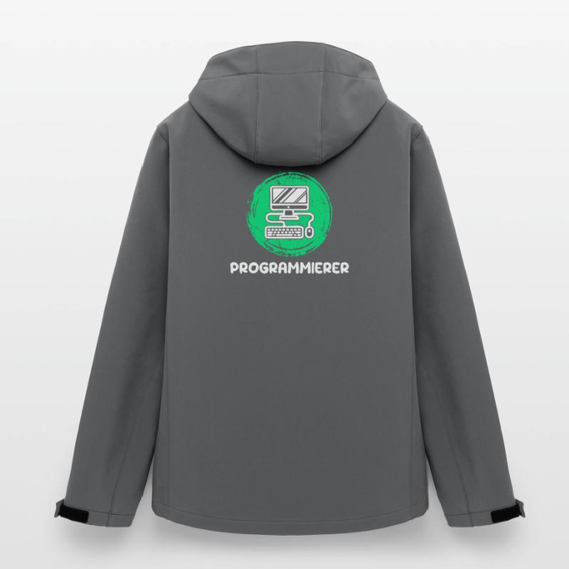 Computerfreak Skripting Developer Programmierer Recycelte Männer Softshell-Jacke von Stanley/Stella