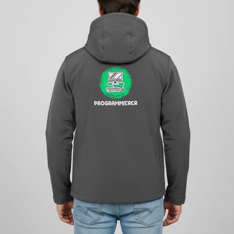 Computerfreak Skripting Developer Programmierer Recycelte Männer Softshell-Jacke von Stanley/Stella