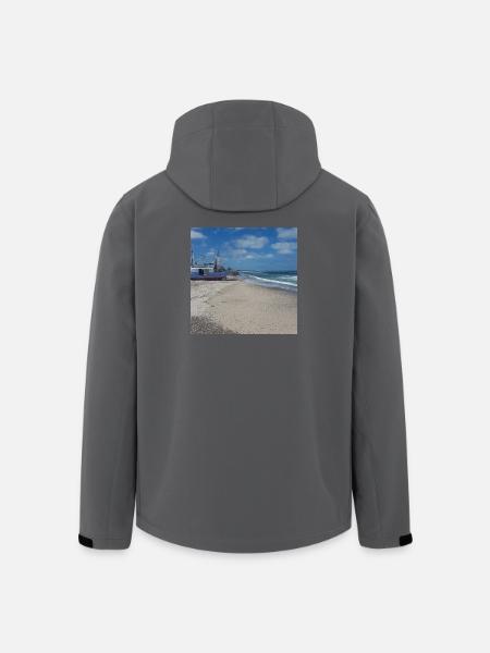 JensJensen - Recycelte Männer Softshell-Jacke von Stanley/Stella - Schwarz