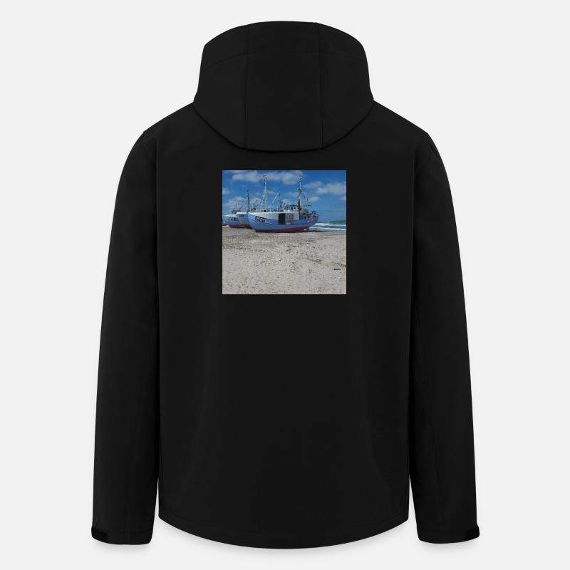 JensJensen - Recycelte Männer Softshell-Jacke von Stanley/Stella - Schwarz
