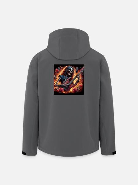 Metalhead After Death - Men’s Recycled Softshell Jacket by Stanley/Stella - black