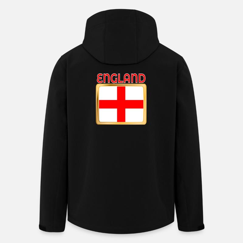 ANGLETERRE ROYAUME-UNI - Veste softshell homme en polyester recyclé Stanley/Stella - noir