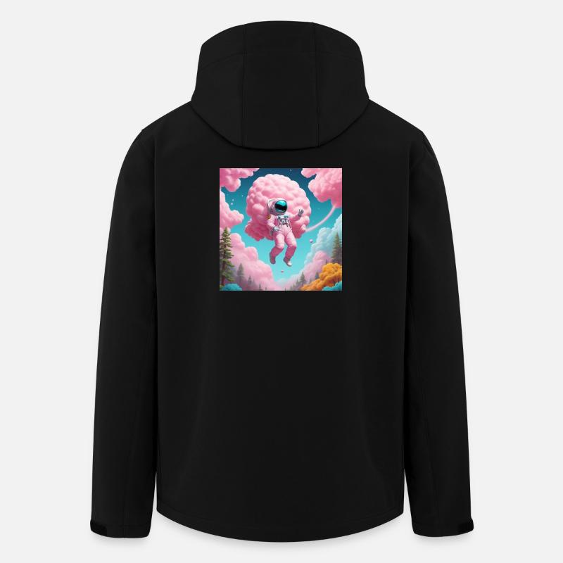 Astronaut - Men’s Recycled Softshell Jacket by Stanley/Stella - black