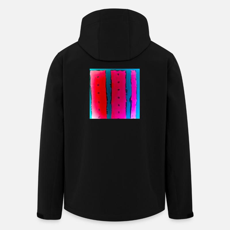 Künstlerischer Fugenmörtel - Recycelte Männer Softshell-Jacke von Stanley/Stella - Schwarz