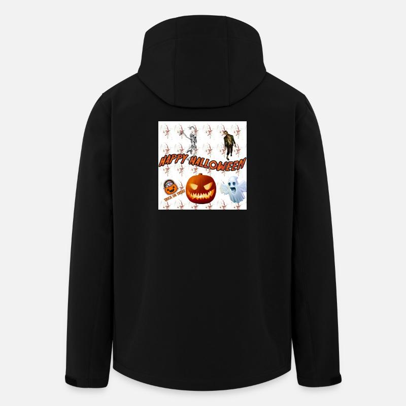 happy halloween version 3 - Men’s Recycled Softshell Jacket by Stanley/Stella - black