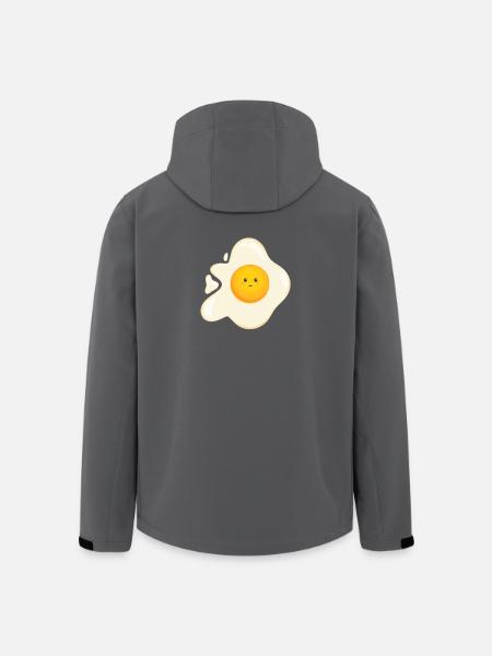 Sweet fried egg - Men’s Recycled Softshell Jacket by Stanley/Stella - black