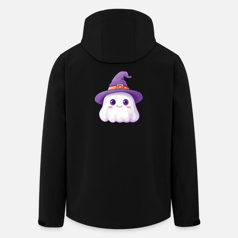 Niedlicher Geist - Recycelte Männer Softshell-Jacke von Stanley/Stella - Schwarz