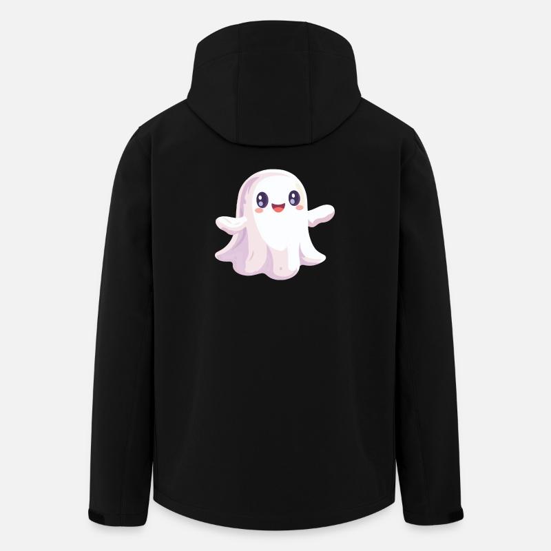 Fantôme mignon - Veste softshell homme en polyester recyclé Stanley/Stella - noir