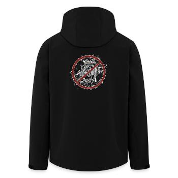 Veuillez ne pas prendre de photos - Veste softshell homme en polyester recyclé Stanley/Stella - noir - Dos - AI Model Male 185 light (185cm)