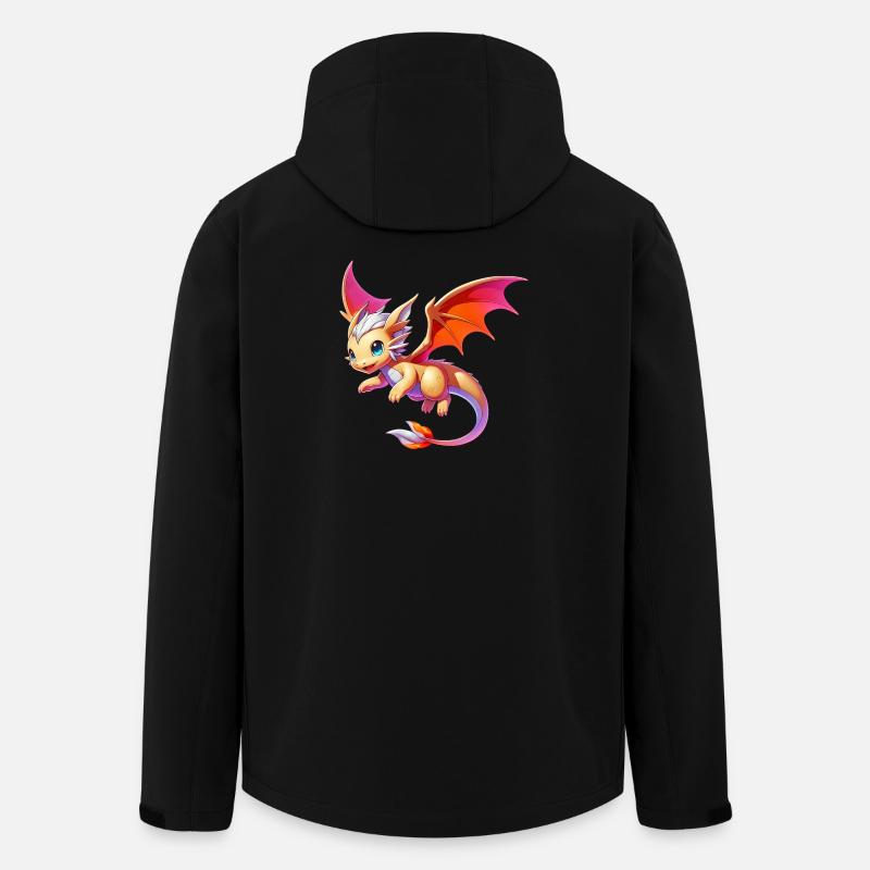 Dragon - Veste softshell homme en polyester recyclé Stanley/Stella - noir