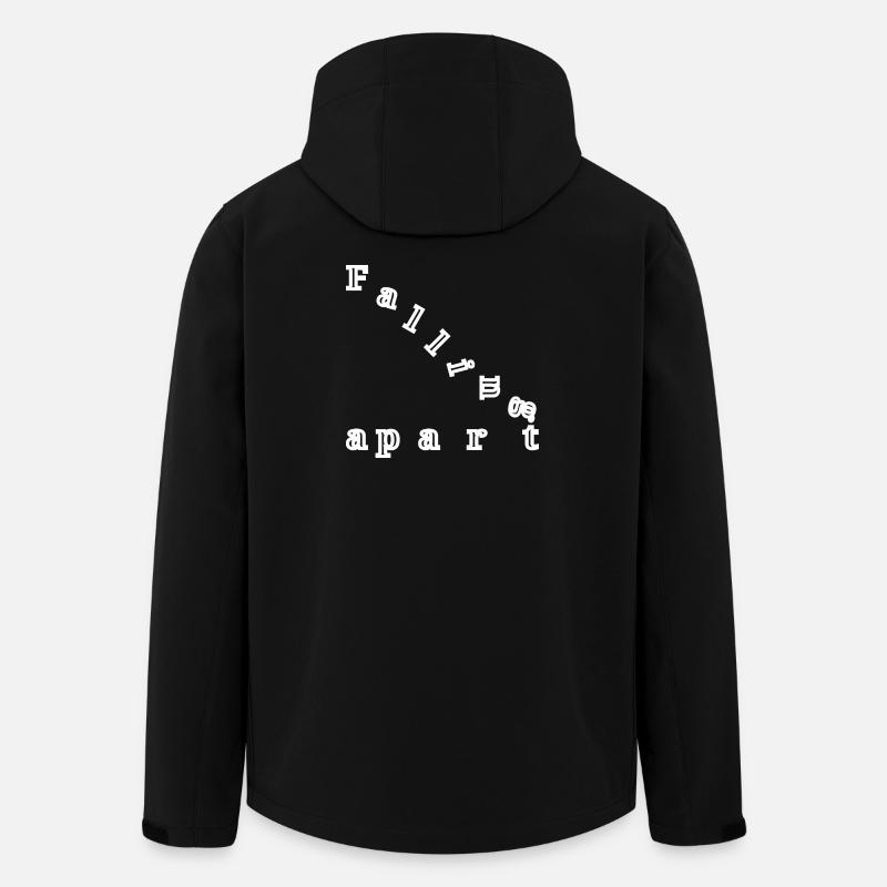 Auseinanderfallen - Recycelte Männer Softshell-Jacke von Stanley/Stella - Schwarz