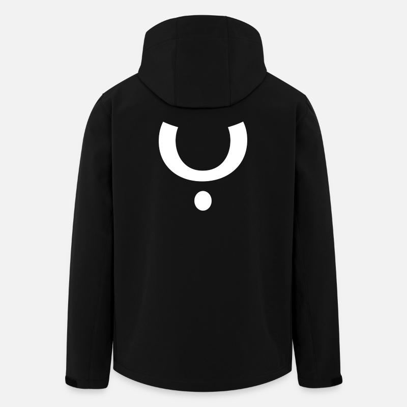 Yoga - Recycelte Männer Softshell-Jacke von Stanley/Stella - Schwarz