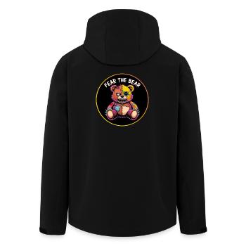 Craignez l’ours - Veste softshell homme en polyester recyclé Stanley/Stella - noir - Dos - AI Model Male 185 light (185cm)