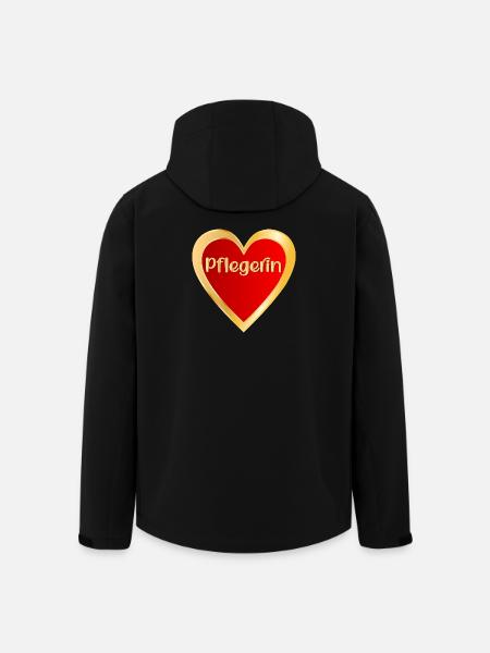 DANKESCHÖN PFLEGE - BERUF PFLEGERIN - Recycelte Männer Softshell-Jacke von Stanley/Stella - Schwarz