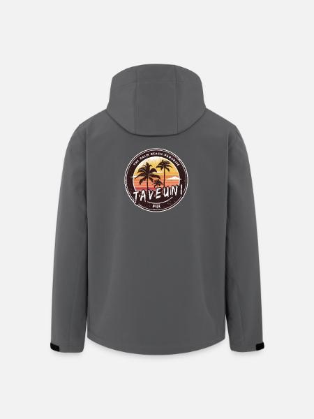 Taveuni – Fiji's Tropical Paradise - Men’s Recycled Softshell Jacket by Stanley/Stella - black