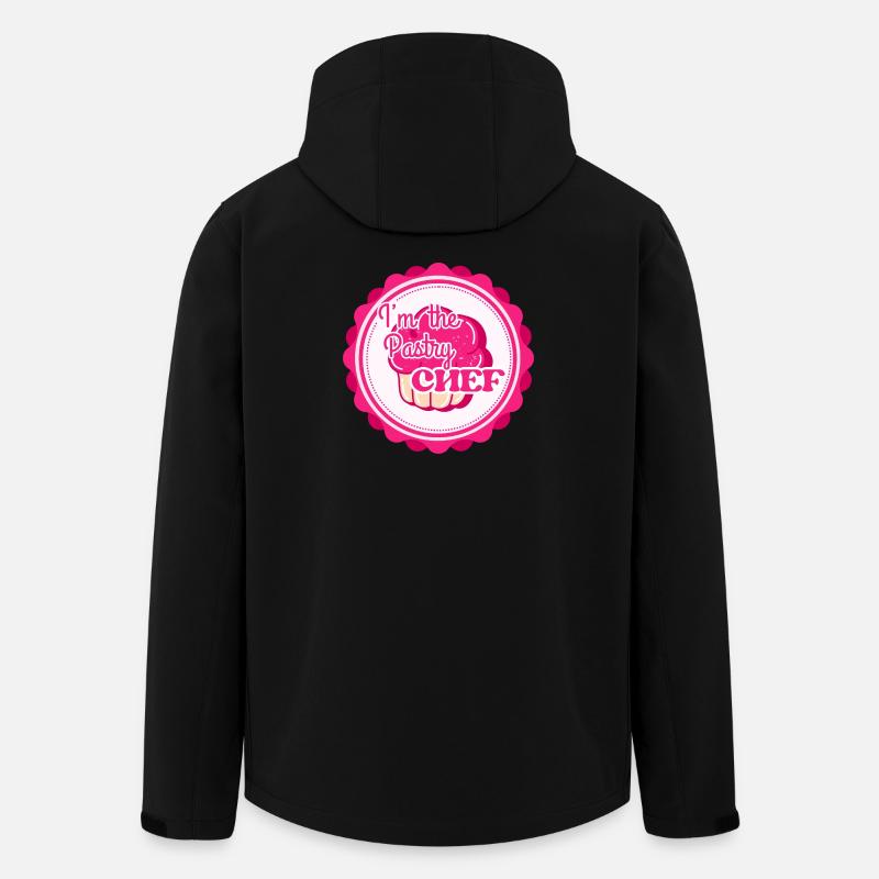 I M THE PASTRY CHEF - Veste softshell homme en polyester recyclé Stanley/Stella - noir