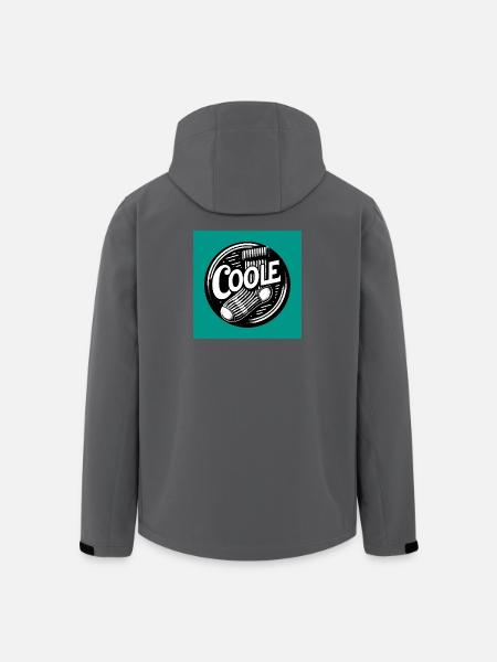 Coole Socke Socken und lustiger Spruch - Recycelte Männer Softshell-Jacke von Stanley/Stella - Schwarz