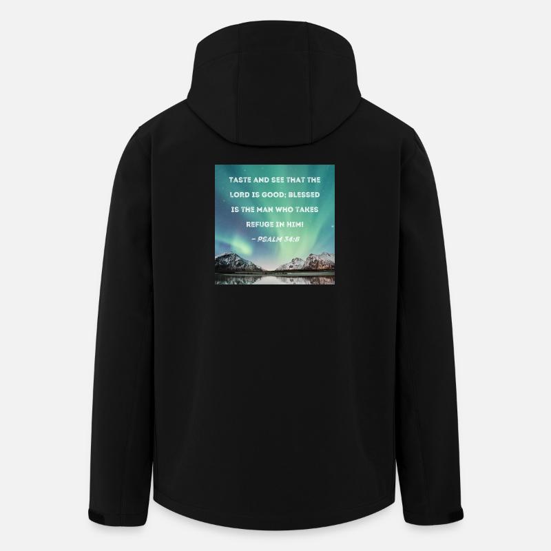 19_Psa_034_008 - Recycelte Männer Softshell-Jacke von Stanley/Stella - Schwarz