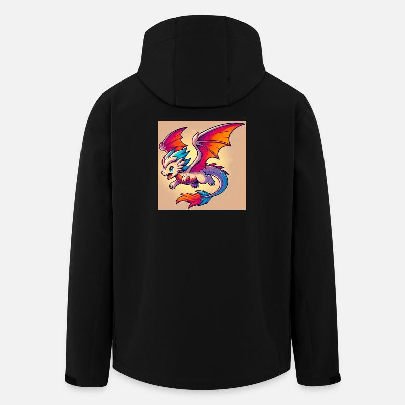 dragon - Men’s Recycled Softshell Jacket by Stanley/Stella - black