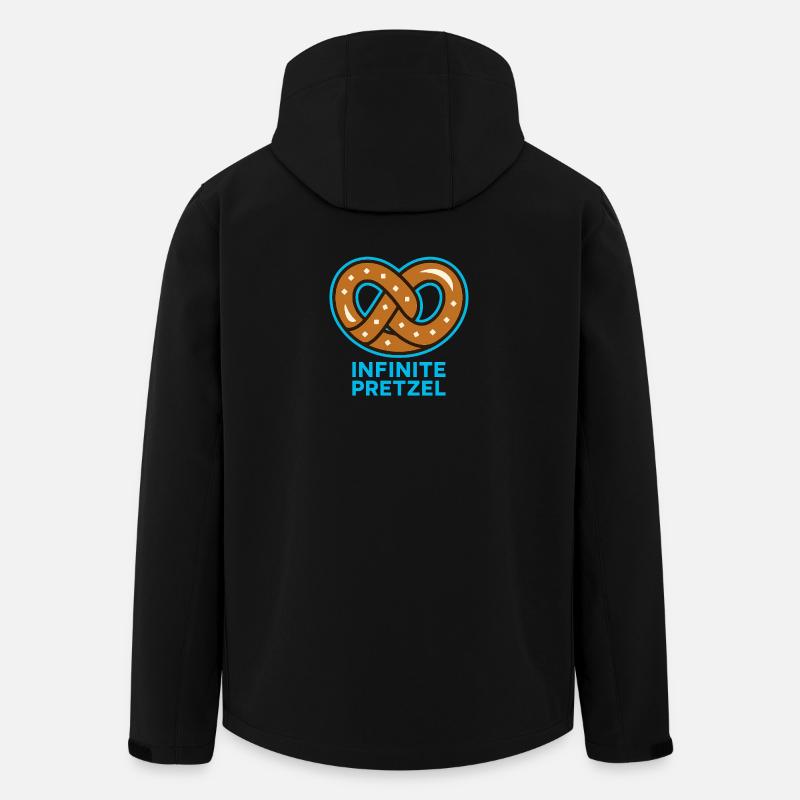 Infinite Pretzel - Recycelte Männer Softshell-Jacke von Stanley/Stella - Schwarz