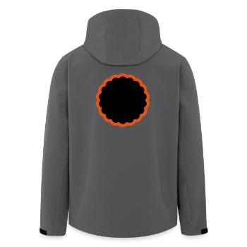 Bicycle Repairs, Bike Repairs - Men’s Recycled Softshell Jacket by Stanley/Stella - black - Back - AI Model Male 185 light (185cm)