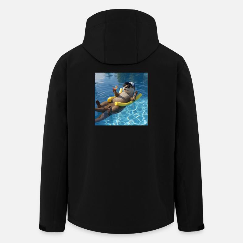 Otter - Men’s Recycled Softshell Jacket by Stanley/Stella - black