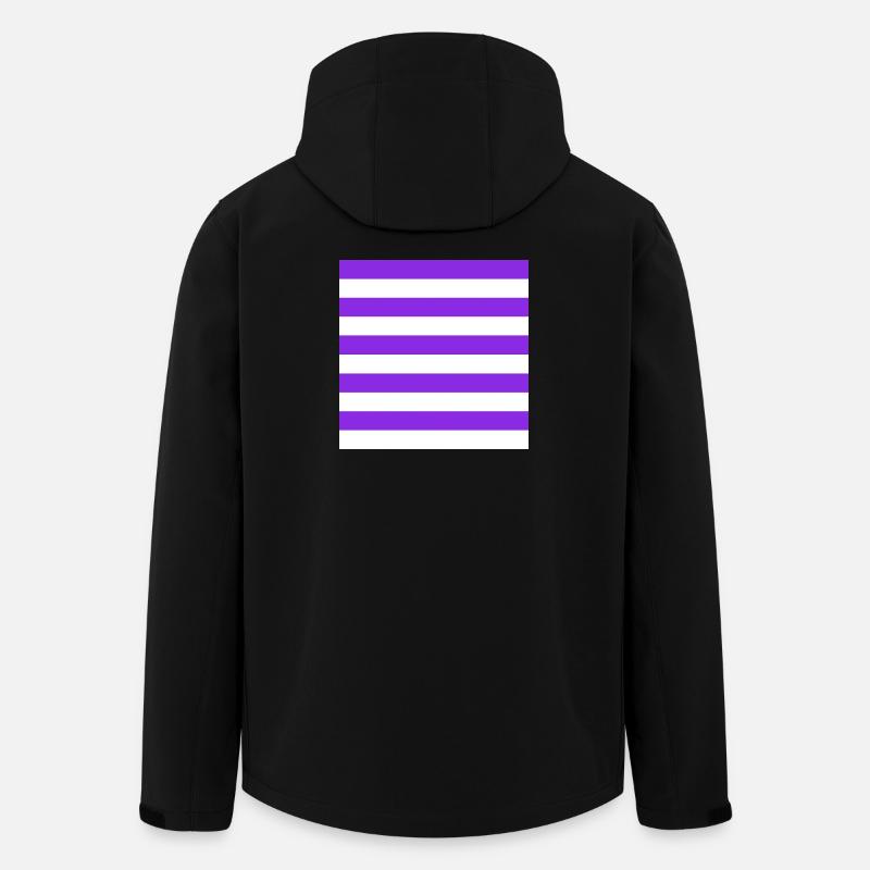 The Stripes - Recycelte Männer Softshell-Jacke von Stanley/Stella - Schwarz