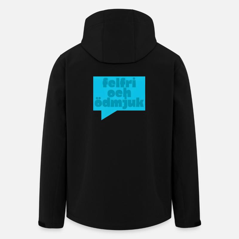 Makellos und bescheiden - Recycelte Männer Softshell-Jacke von Stanley/Stella - Schwarz