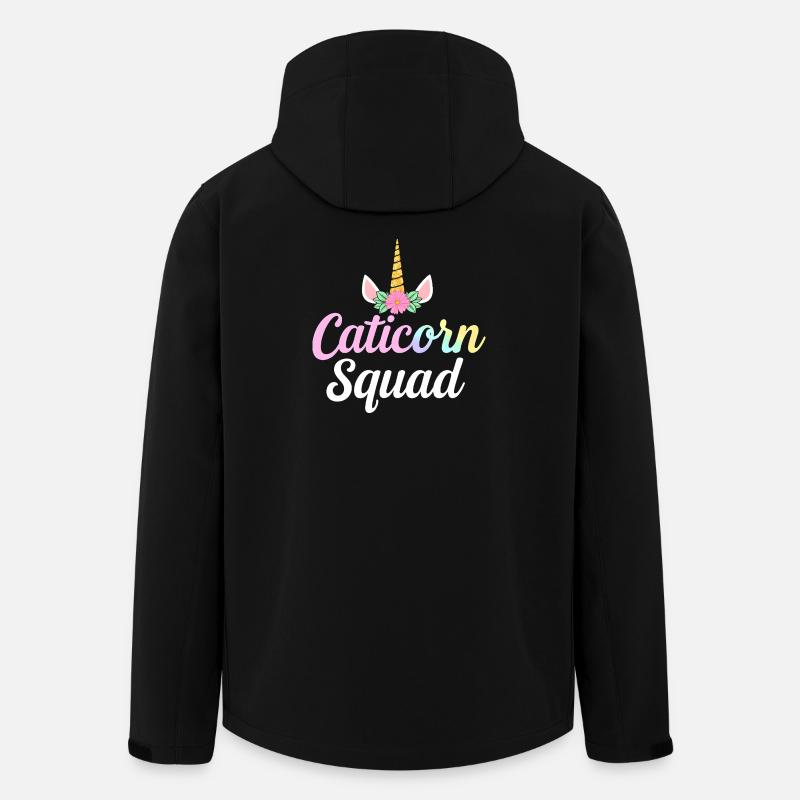 Escouade Caticorn - Veste softshell homme en polyester recyclé Stanley/Stella - noir