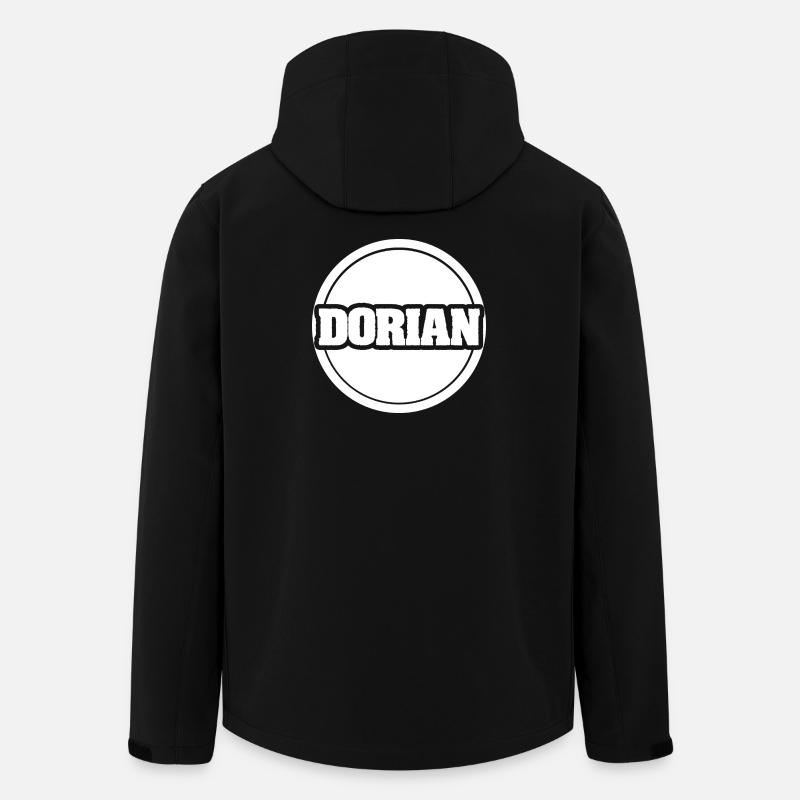 Dorien - Veste softshell homme en polyester recyclé Stanley/Stella - noir