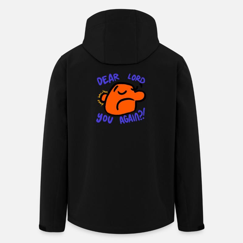 Lieber Herr. Du schon wieder?! - Recycelte Männer Softshell-Jacke von Stanley/Stella - Schwarz