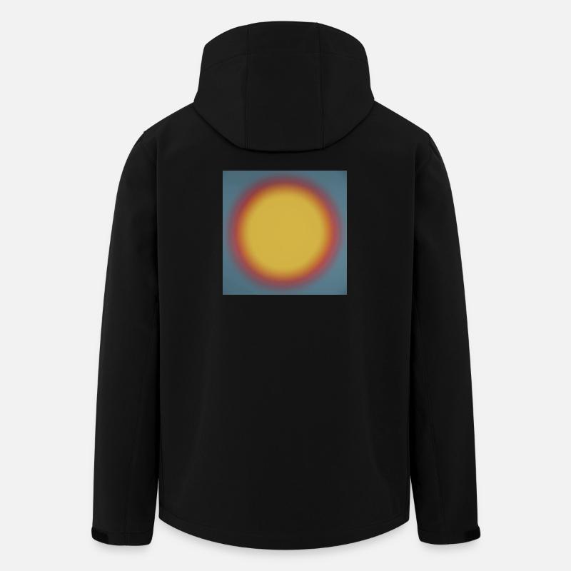 Sun_002 - Recycelte Männer Softshell-Jacke von Stanley/Stella - Schwarz