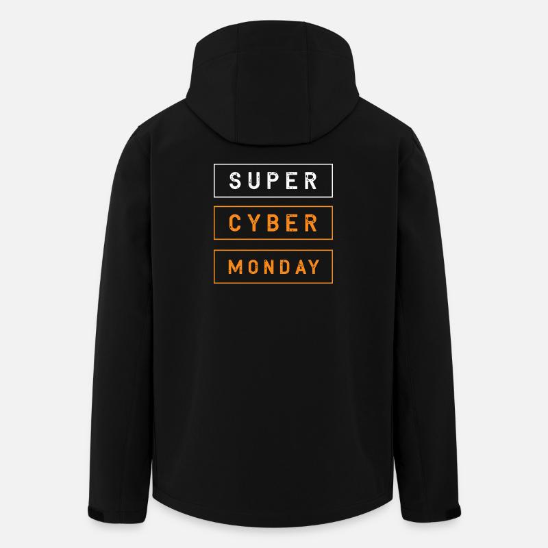 Kaufrausch Cyber Monday - Recycelte Männer Softshell-Jacke von Stanley/Stella - Schwarz