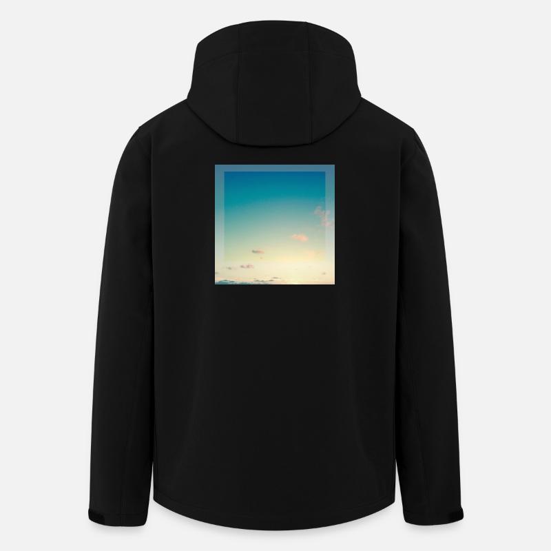 Himmel  - Recycelte Männer Softshell-Jacke von Stanley/Stella - Schwarz